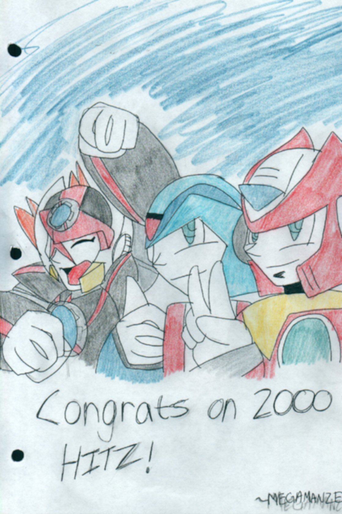 Message board 2000 hits