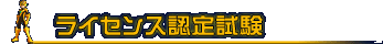 ���C�Z���X�F�莎��